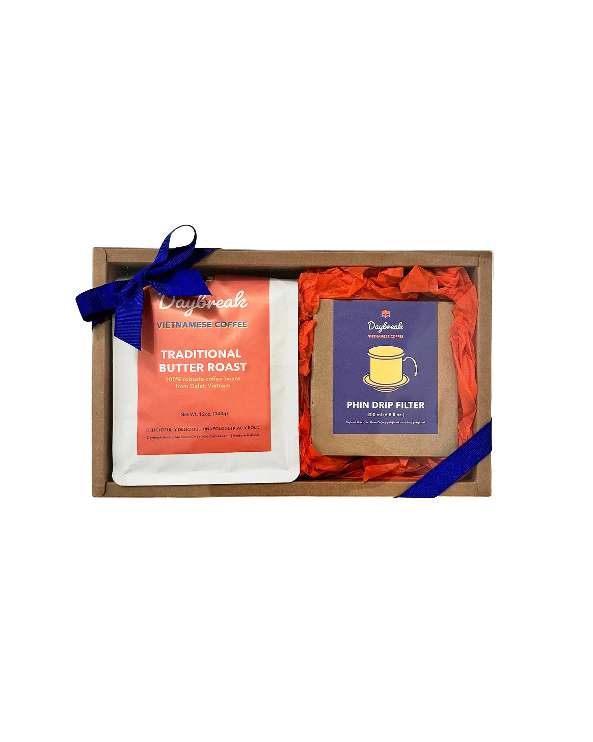 Gift Box: Coffee Beans + Phin Filter (Local Delivery)