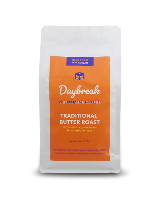 Traditional Butter Roast Whole Bean Coffee - DARK ROAST (Local Delivery)