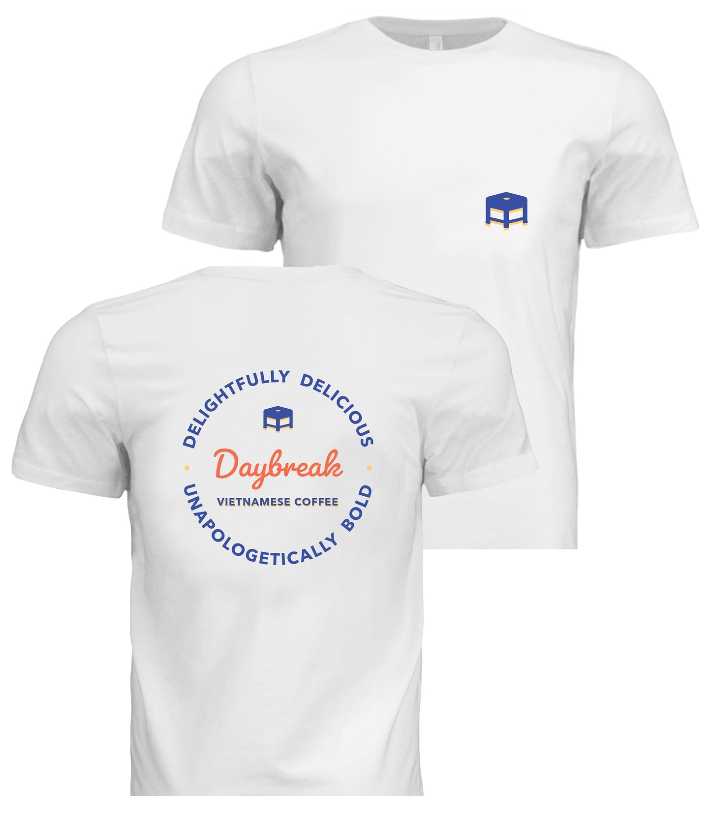 WHITE Daybreak Original T-Shirt (Local Delivery)